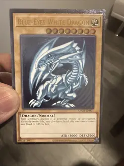 YUGIOH Blue-Eyes White Dragon OP28-EN001 Ultimate Rare NM #46 - Image 3
