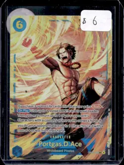 2025 One Piece Carrying On His Will Portgas D. Ace Secret Rare #OP13-119 - Image 1