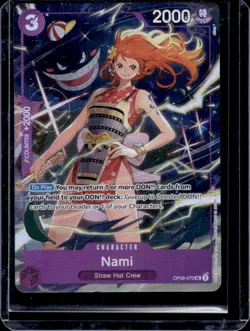 2024 One Piece Emperors in the New World Nami Uncommon #OP09-070 - Image 1