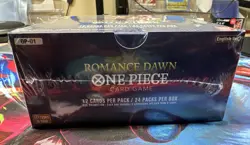 One Piece EN OP-01 Romance Dawn White Bottom Booster Box Sealed. - Image 2