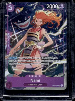 2024 One Piece Emperors in the New World Nami Uncommon #OP09-070 - Image 1