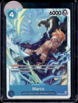 2025 One Piece The Best Vol. 2 Marco Promo #PRB02-008 - Image 1
