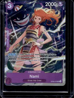 2024 One Piece Emperors in the New World Nami Uncommon #OP09-070 - Image 1