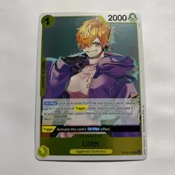 Lilith Rare (R) OP13-113 Carrying On His Will English Foil - Image 1