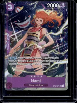 2024 One Piece Emperors in the New World Nami Uncommon #OP09-070 - Image 1