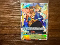 Bandai One Piece CCG Sanji Egghead ST29-004 Character Counter Trigger 5000 Power - Image 1