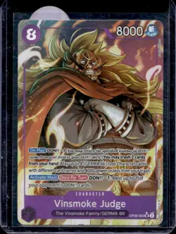 2024 One Piece Wings of The Captain Vinsmoke Judge Super Rare #OP06-062 - Image 1