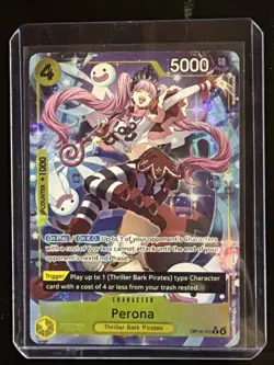 Perona - OP14-111 (Alternate Art) - The Azure Sea's Seven - English | One Piece - Image 1