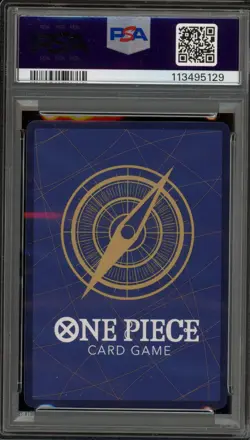 One Piece CCG Trafalgar Law Special Alternate Art OP01-047 PSA 10 Gem Mint - Image 2