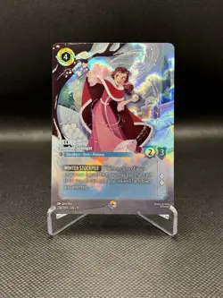 Disney Lorcana - Belle Snowfield Strategist Winterspell - Enchanted 236/204 - Image 1