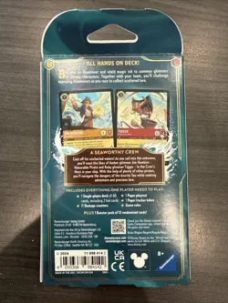 Disney Lorcana: Azurite Sea Starter Deck - Amber and Ruby - Image 2
