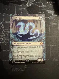 Loch Mare 307 MTG Lorwyn Eclipsed Regular Showcase Teal Gaming - Image 1