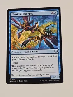 Illusion Spinners Regular NP NM, English Magic the Gathering MTG Lorwyn Eclipsed - Image 1