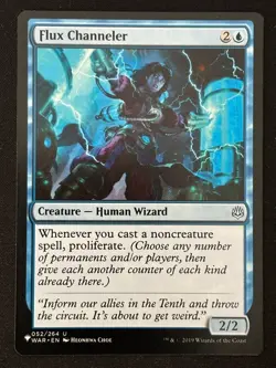 1x MTG Flux Channeler - The List Reprints (LIST) (WAR) #52 - Magic the Gathering - Image 1
