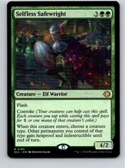 Magic the Gathering Selfless Safewright Lorwyn Eclipsed MTG Free Shipping! - Image 1