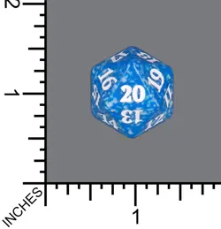Magic Spindown Die - Game Night 2019 Edition - Blue (MTG Dice) Brand New - Image 1