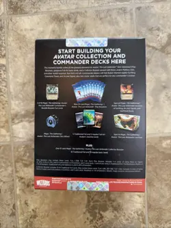 Magic: The Gathering Avatar The Last Airbender Commander Bundle Sealed In Hand! - Image 3