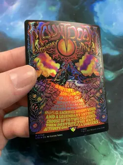 Mount Doom (Borderless Poster) Universes Beyond: the Lord of the Rings Foil C - Image 2