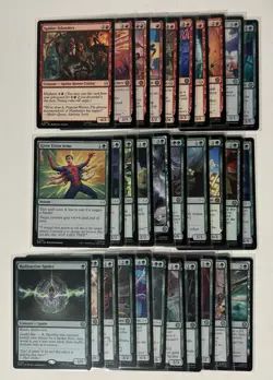 MTG Spider-Man Complete Non Foil Set Cards 1-198 Mystic Rare Uncommon Common - Image 5