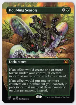 Doubling Season - Borderless - MTG Double Masters - RareCo - Image 1