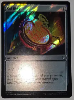 Sol Ring MTG TMNT 0059 Uncommon Surge Foil - Image 1