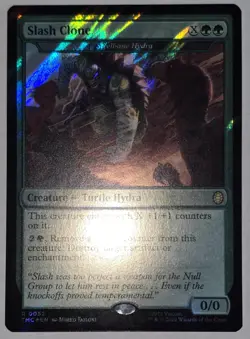 Slash Clone MTG TMNT 0052 Rare Surge Foil - Image 1