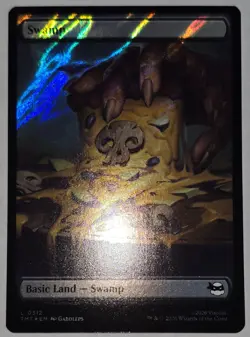 Swamp MTG TMNT 0312 Land Surge Foil - Image 1