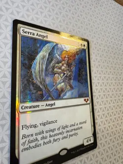 Serra Angel Foil LP English From the Vault: Angels MTG Magic the Gathering Rare - Image 2