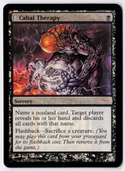 Cabal Therapy - Foil - MTG Friday Night Magic 2005 - RareCo - Image 1