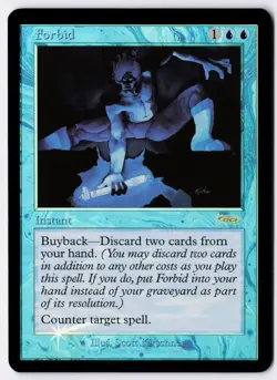Forbid - Foil - MTG Friday Night Magic 2002 - RareCo - Image 1