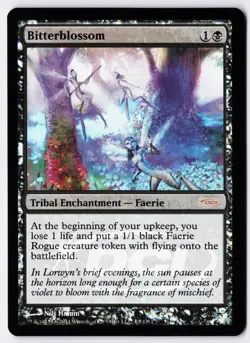 Bitterblossom - Foil - MTG Judge Promo - RareCo - Image 1