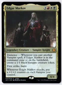 Edgar Markov - Foil - MTG Judge Promo - RareCo - Image 1