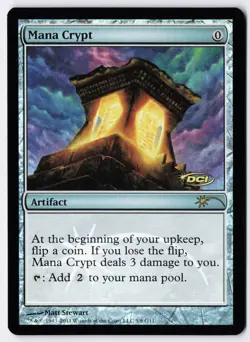 Mana Crypt - Foil - MTG Judge Promo - RareCo - Image 1