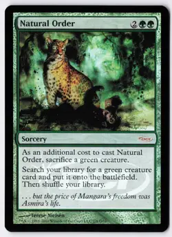 Natural Order - Foil - MTG Judge Promo - RareCo - Image 1