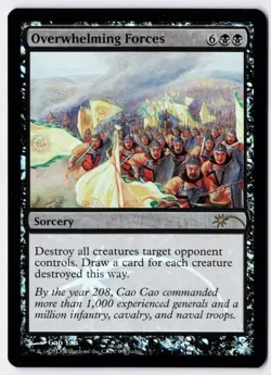 Overwhelming Forces - Foil - MTG Judge Promo - RareCo - Image 1