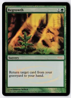 Regrowth - Foil - MTG Judge Promo - RareCo - Image 1
