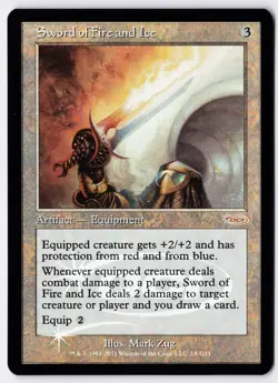 Sword of Fire and Ice - Foil - MTG Judge Promo - RareCo - Image 1