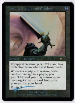 Sword of Light and Shadow - Foil - MTG Judge Promo - RareCo - Image 1