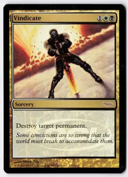 Vindicate - Foil - MTG Judge Promo - RareCo - Image 1