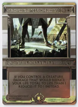 Worship - Foil - MTG Masterpiece Series: Amonkhet Invocations - RareCo - Image 1