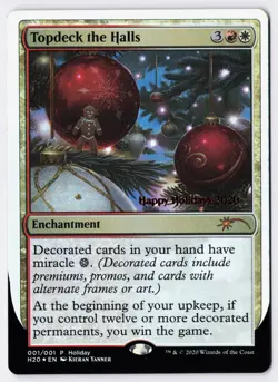 Topdeck the Halls - Foil - MTG Special Occasions: Happy Holidays - RareCo - Image 1