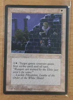 1995 MAGIC THE GATHERING ICE AGE KELSINKO RANGER TD25 - Image 1