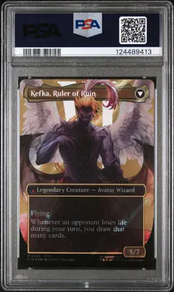 Kefka, Court Mage 0543 Character Borderless-surge Foil Mtg PSA 10 *413 - Image 2