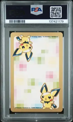 2000 POKEMON GOLD VERSION PART 2 PLAYING CARDS QUEEN OF DIAMONDS ARIADOS PSA 10 - Image 2