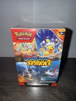 Pokemon TCG Scarlet and Violet Surging Sparks Booster Bundle New Factory Sealed - Image 1