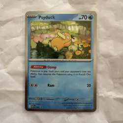 Swirl 🌀 Pokemon Psyduck Mega Evolution Promo 007 Near Mint Cosmos Holo - Image 1