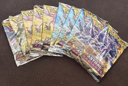 ASTRAL RADIANCE Pokemon Booster Pack Lot New Sealed Sword & Shield 10 Packs - Image 1