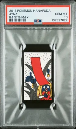 2013 POKEMON HANAFUDA KANTO MAY JYNX PSA 10 - Image 1