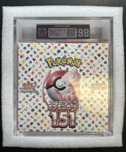 Pokemon TCG Scarlet & Violet 151 Booster box sealed ESPORTS GRADING 98!💎🔥 - Image 2
