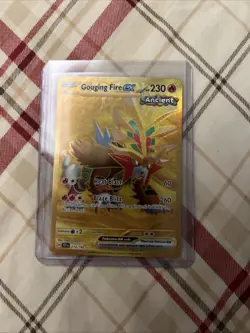 Pokemon TCG Gouging Fire EX Scarlet & Violet Temporal Forces 214/162 - Image 1